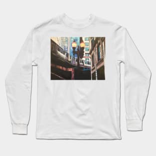 Chicago, Loop, Dusk Long Sleeve T-Shirt